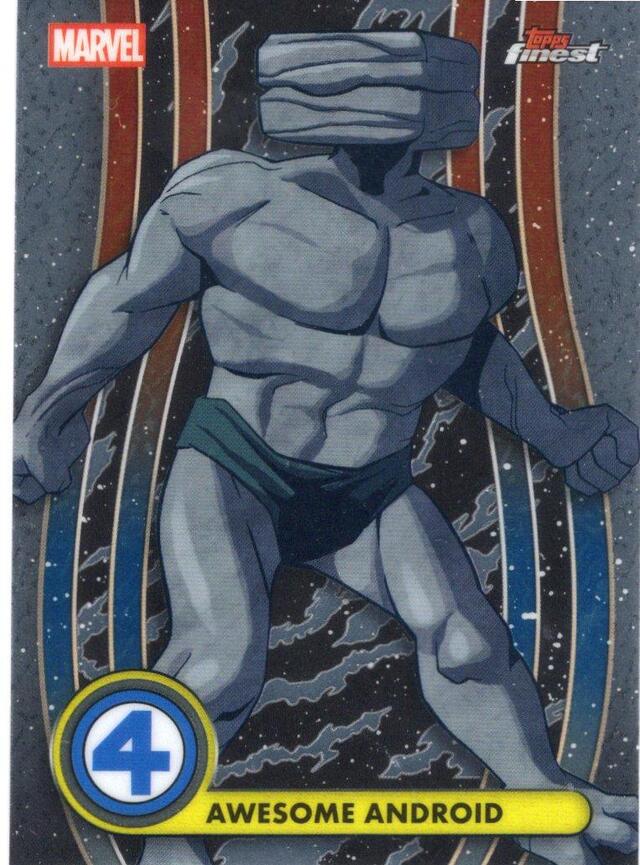 Topps Marvel 2026: Finest Fantastic Four - Awesome Android #9