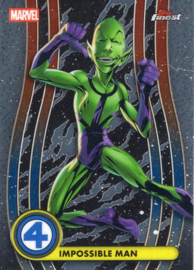 Topps Marvel 2026: Finest Fantastic Four - Impossible Man #24