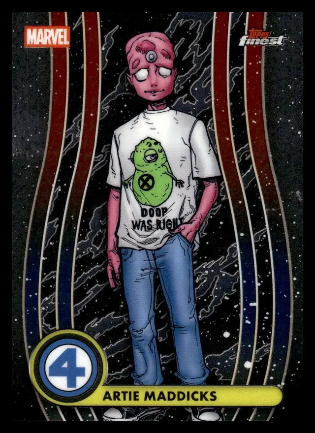 Topps Marvel 2026: Finest Fantastic Four - Artie Maddicks #7