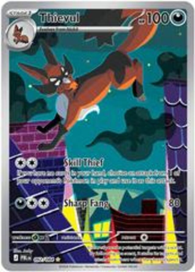 Pokemon TCG: Thievul #92 Pokemon Pitch Black