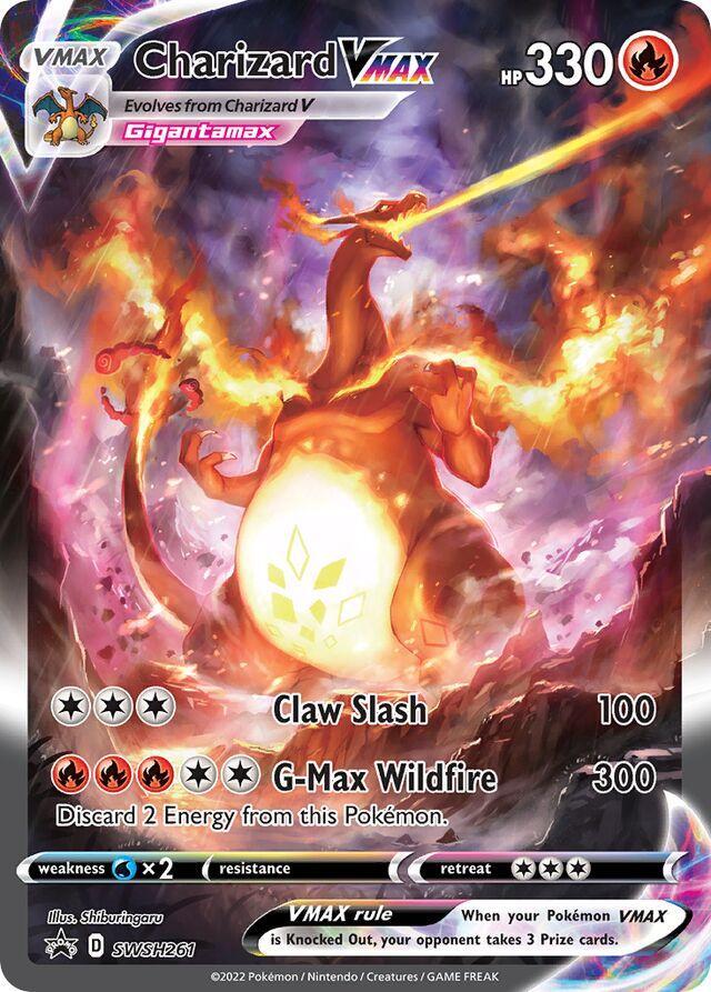 Pokemon TCG: Charizard VMax #SWSH261 Pokemon Promo