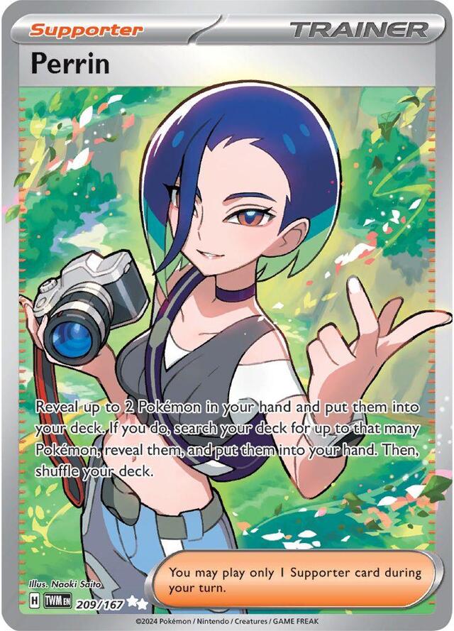 Pokemon TCG: Perrin #209 Pokemon Twilight Masquerade