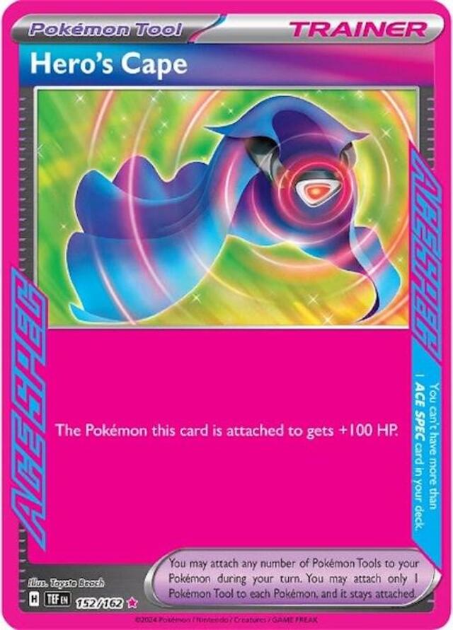 Pokemon TCG: Hero's Cape #152 Pokemon Temporal Forces
