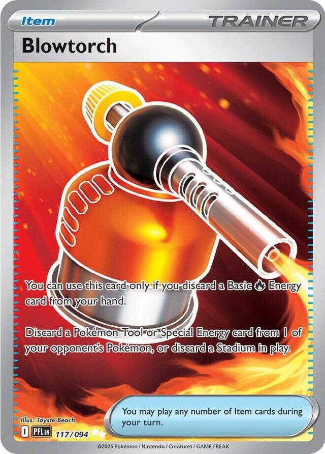 Pokemon TCG: Blowtorch #117 Pokemon Phantasmal Flames
