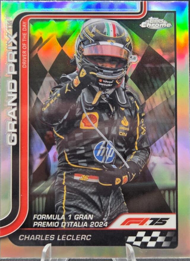 Charles Leclerc #137 2025 Topps Chrome Formula 1