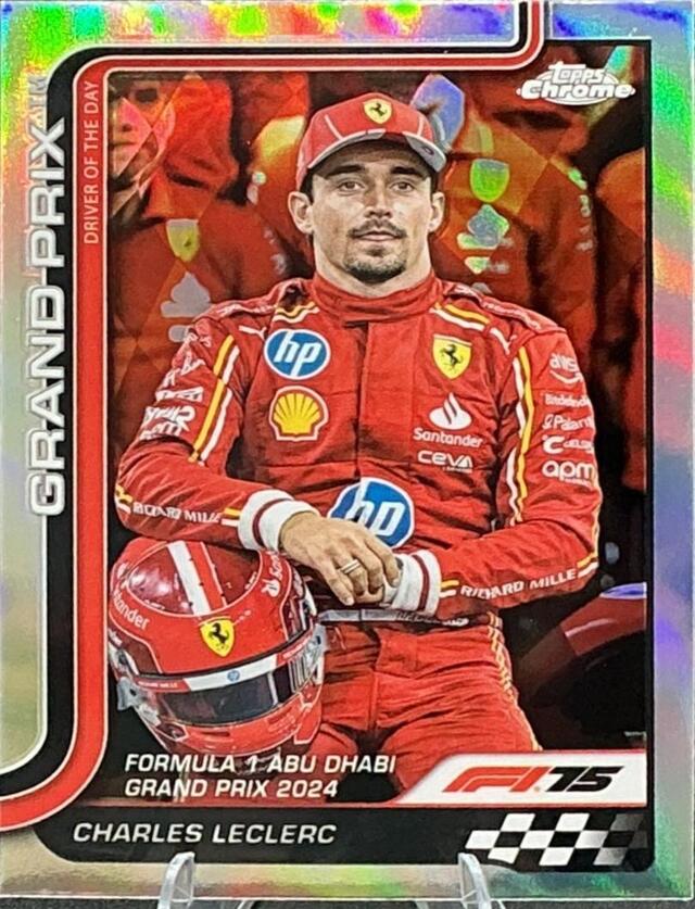 Charles Leclerc #145 2025 Topps Chrome Formula 1