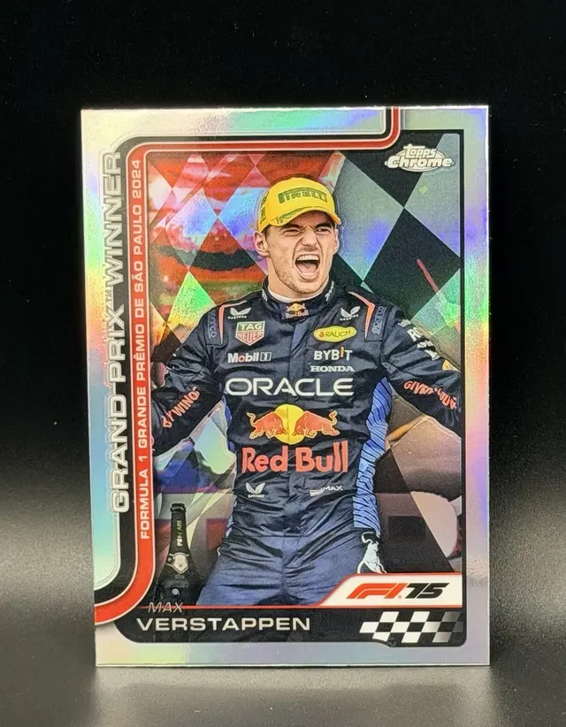 Max Verstappen #113 2025 Topps Chrome Formula 1