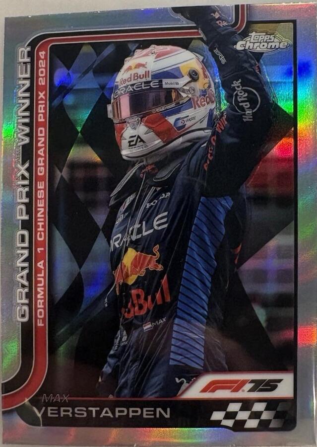 Max Verstappen #97 2025 Topps Chrome Formula 1