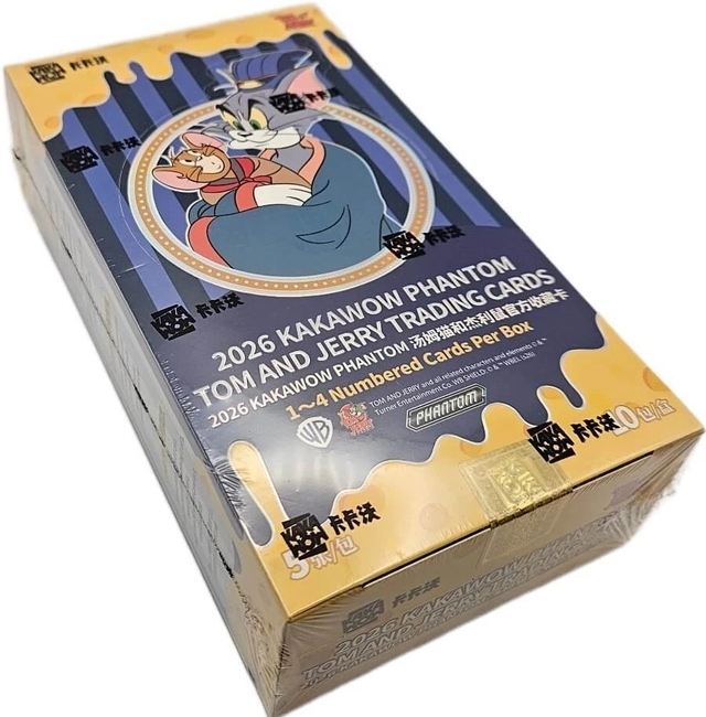 2026 Kakawow Phantom Tom And Jerry Trading Cards Hobby Box