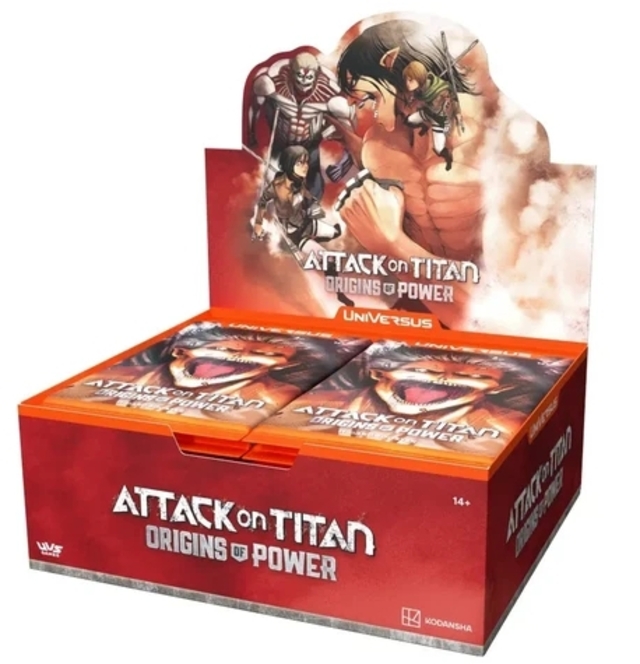 UniVersus Attack on Titan: Origins of Power Booster Pack