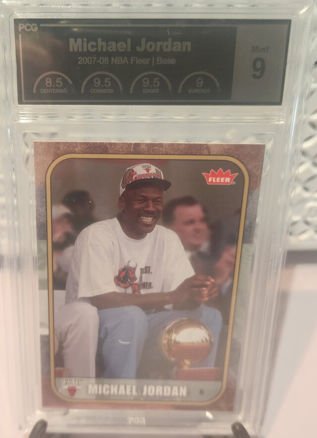 Michael Jordan #53 2007 Fleer Jordan Box Set PCG 9 Mimt