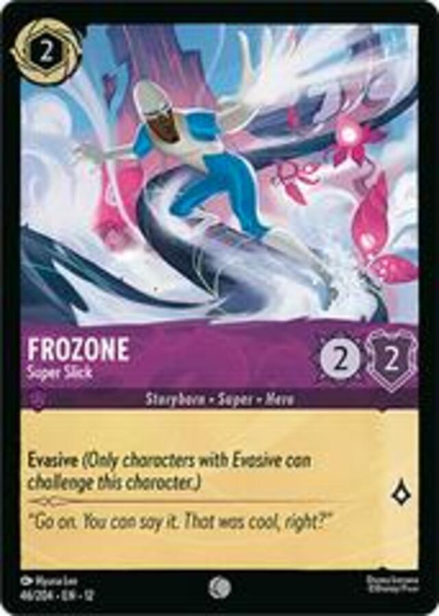 Disney Lorcana: Wilds Unknown COMMON Frozone - Super Slick #46/204