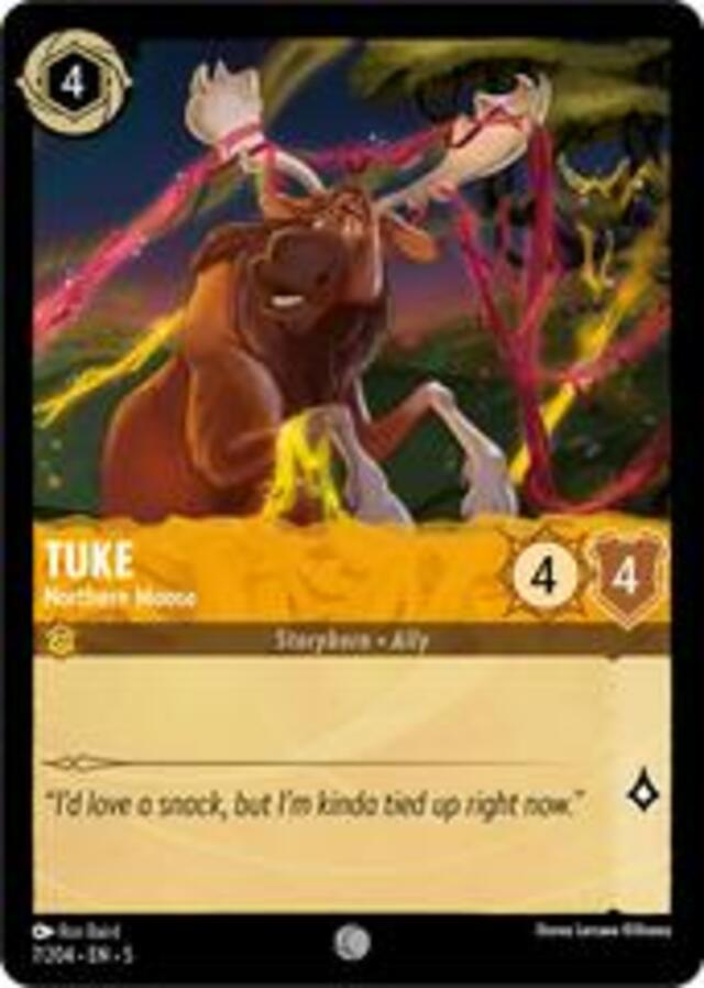 Disney Lorcana: Shimmering Skies COMMON Tuke - Northern Moose #7/204
