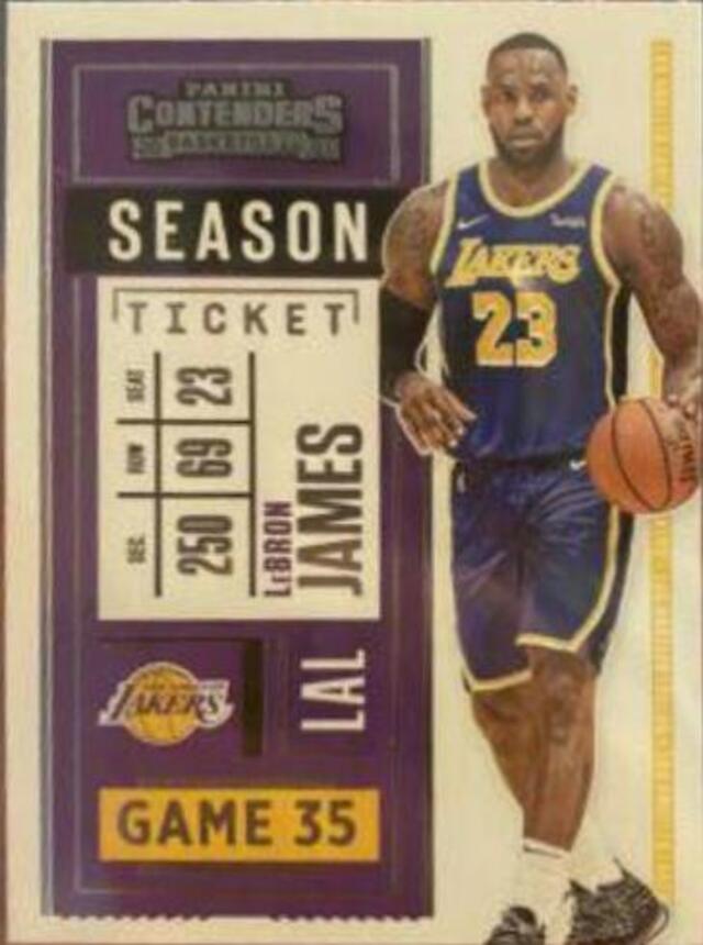 LeBron James #81 2020 Panini Contenders