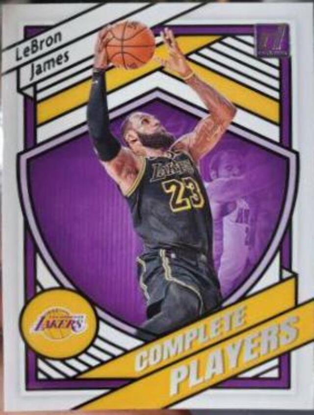 LeBron James #4 2020 Donruss Complete Players