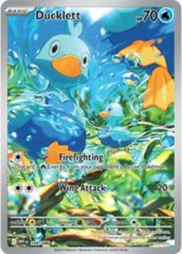 Pokemon TCG: Ducklett #109 Pokemon White Flare