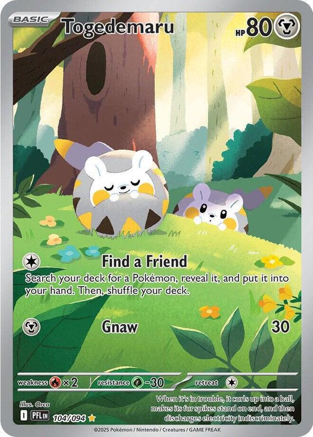 Pokemon TCG: Togedemaru 104/94 - Phantasmal Flames IR