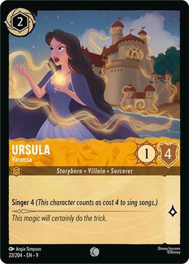 Disney Lorcana: Fabled COMMON Ursula - Vanessa #22/204