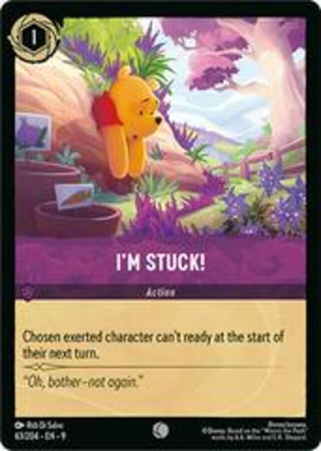 Disney Lorcana: Fabled COMMON I'm Stuck #63/204