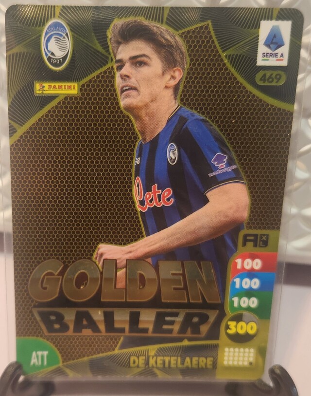 Panini Adrenalyn 2025/26 Golden Baller Charles De Ketelaere #469