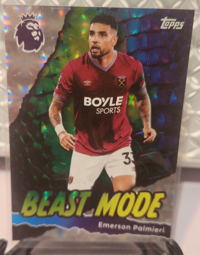 Emerson Palmieri #437 2025 Topps Premier League Beast Mode