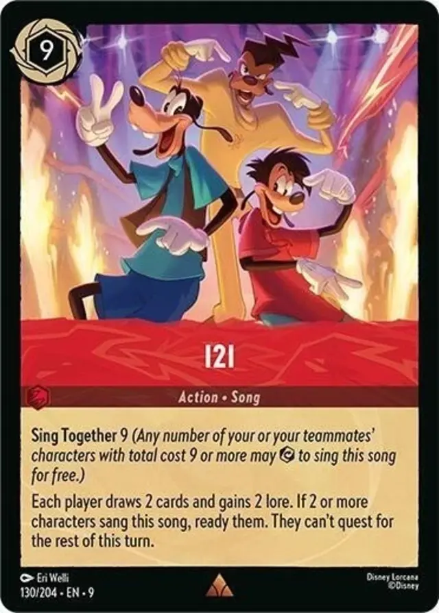 Disney Lorcana: Fabled RARE FOIL I2I #130/204