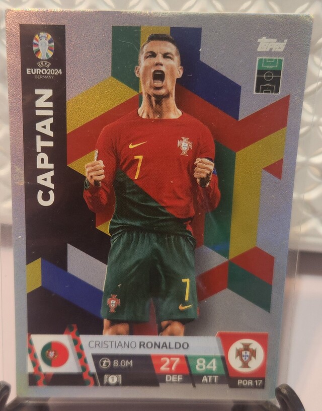 Cristiano Ronaldo #POR17 2024 Topps Match Attax UEFA EURO
