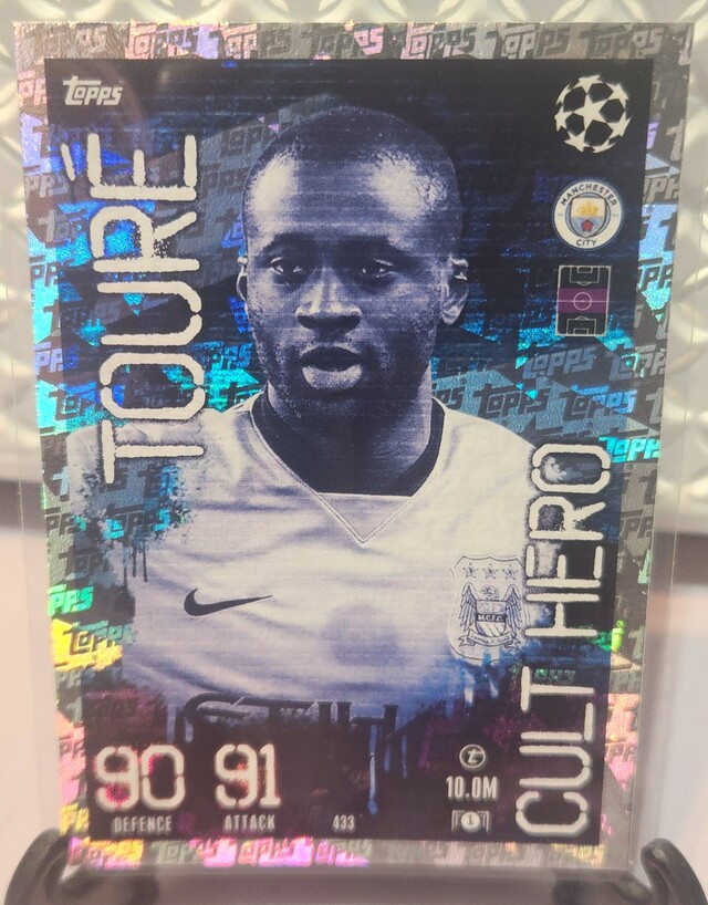 2023-24 Topps Match Attax UEFA CC #433 Yaya Toure CULT HERO
