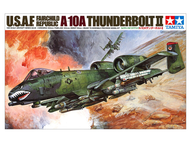 Fairchild Republic A 10A Thunderbolt II - Tamiya Kitset 1/48