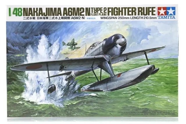 Nakajima A6M2-N Type 2 Floatplane Fighter (RUFE) - Tamiya 1/48