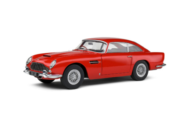 1964 Aston Martin DB5 Red Metallic Roadcar 1/18 Solido