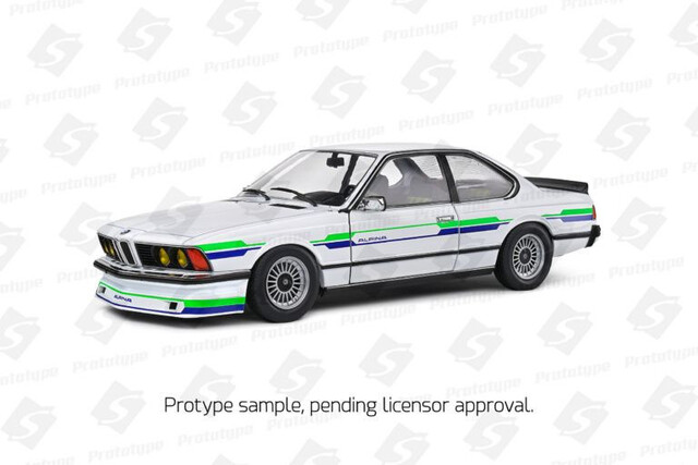 BMW Alpina B7 Alpina (E24) 1984 White w/ Blue & Green Stripes