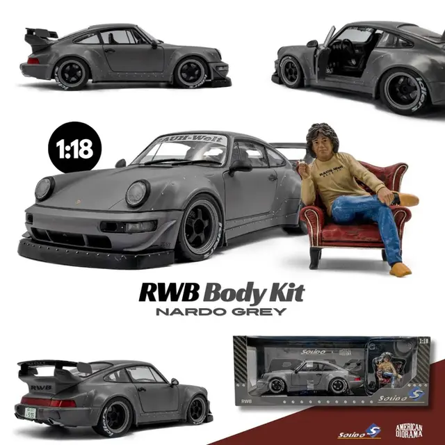 Porsche RWB Bodykit 2024 Nardo Grey w/