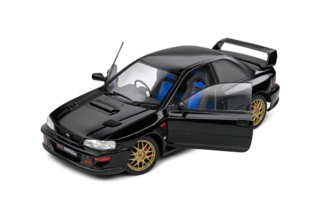 1998 Subaru Impreza 22B Black Roadcar Solido 1/18