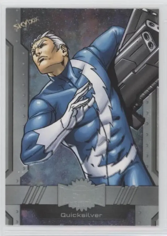 2024 Upper Deck Skybox Marvel Metal Universe Avengers Quicksilver #5