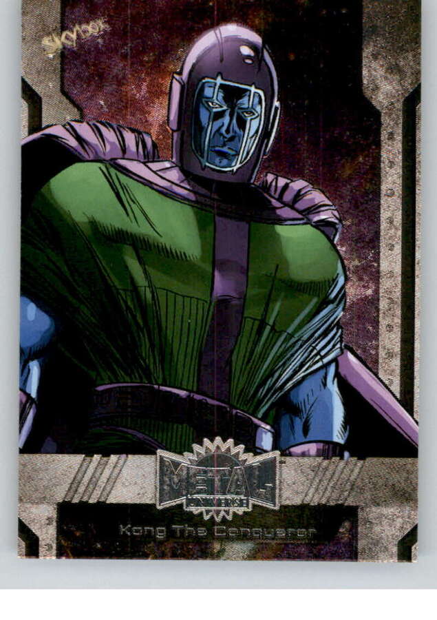 2024 SkyBox Metal Universe Avengers Kang The Conqueror #61 Marvel