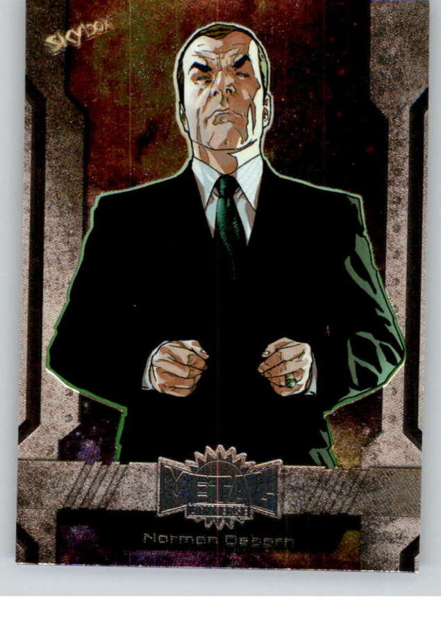 Norman Osborn #75 2024 SkyBox Metal Universe Avengers