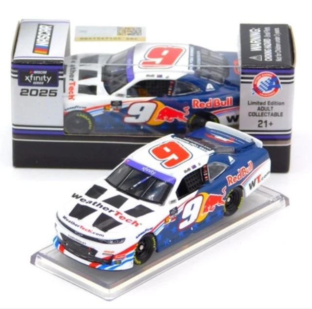 ARC Nascar Shane Van Gisbergen #9 Weather Tech/Red Bull Chicago Win 2025 Chevrolet 1:64 Diecast