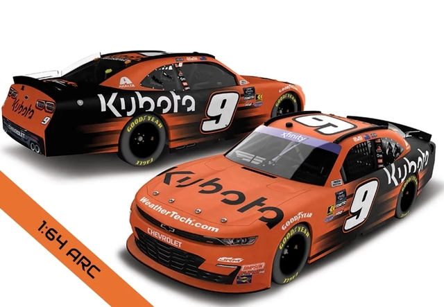 ARC Nascar Shane Van Gisbergen #9 Kubota 2025 Chevrolet 1:64 Diecast