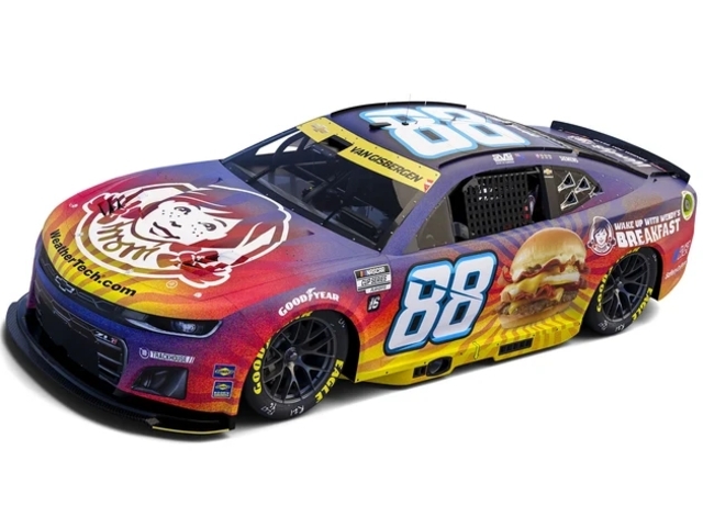 ARC Nascar Shane Van Gisbergen Wendy's Breakfast Baconator #88 2025 1/24 Diecast