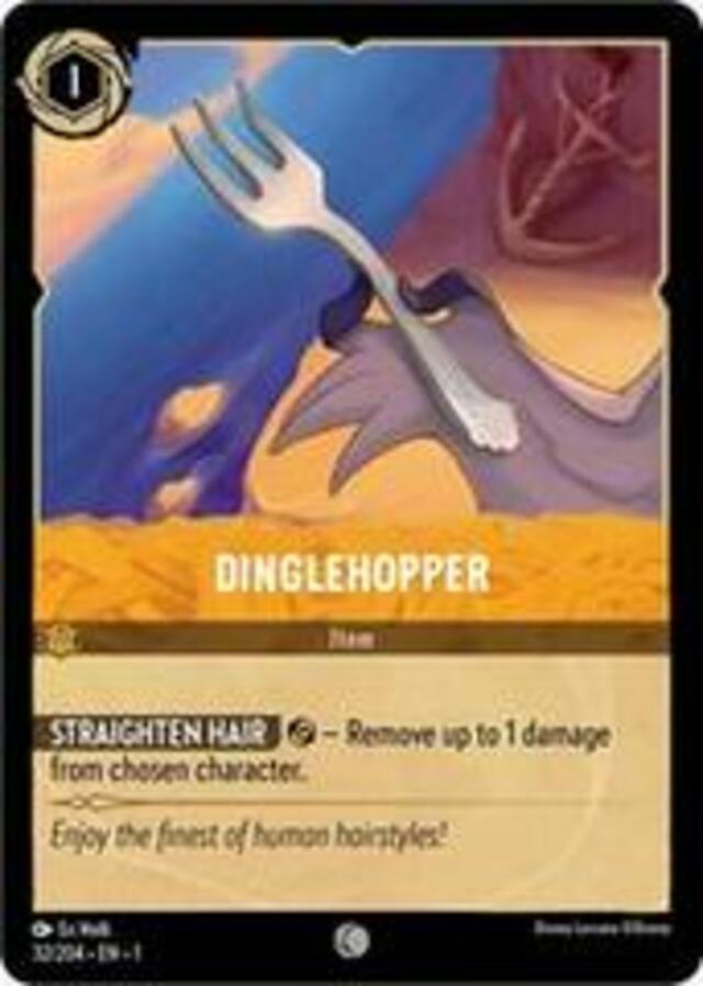 Disney Lorcana: First Chapter COMMON Dinglehopper #32/204