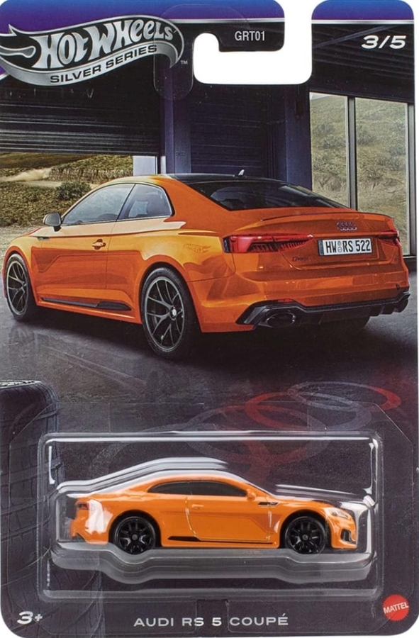 Hot Wheels Silver Series Audi 2026 Audi RS 5 Coupé 3/5