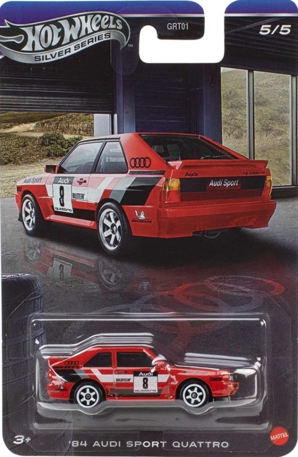 Hot Wheels Silver Series Audi 2026 '84 Audi Sport Quattro 5/5