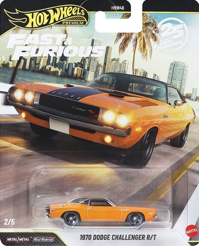 Hot Wheels Premium 2026 Fast & Furious 25th 1970 Dodge Challenger R/T
