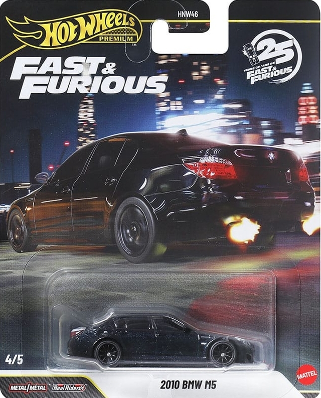 Hot Wheels Premium 2026 Fast & Furious 25th 2010 BMW M5