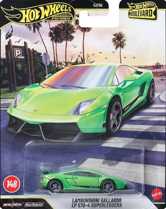 Hot Wheels Premium Boulevard #148 - Lamborghini Gallardo LP 570-4 Superleggera
