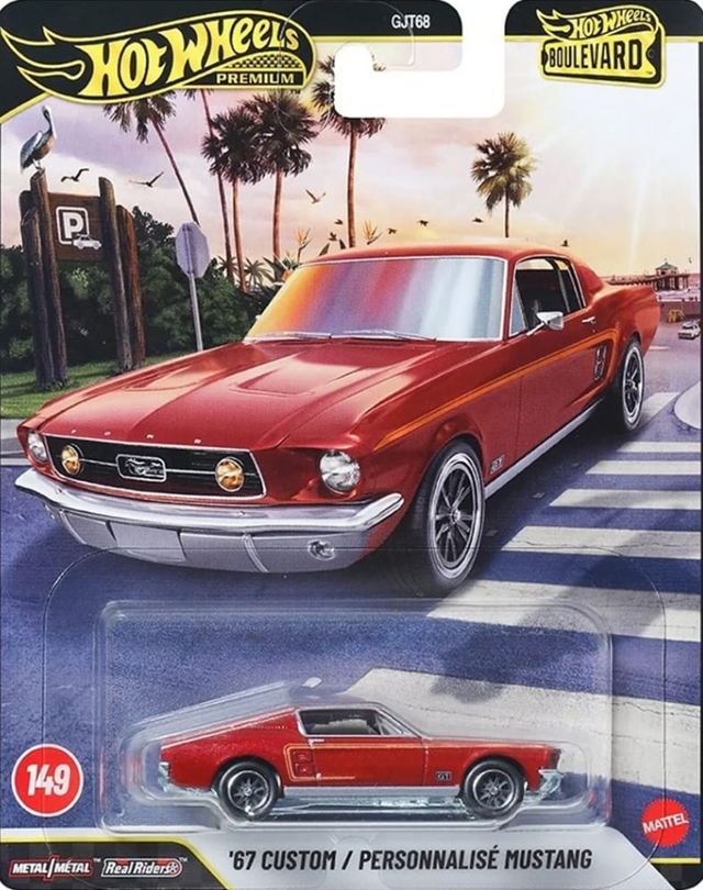 Hot Wheels Premium Boulevard #149 - '67 Custom Mustang