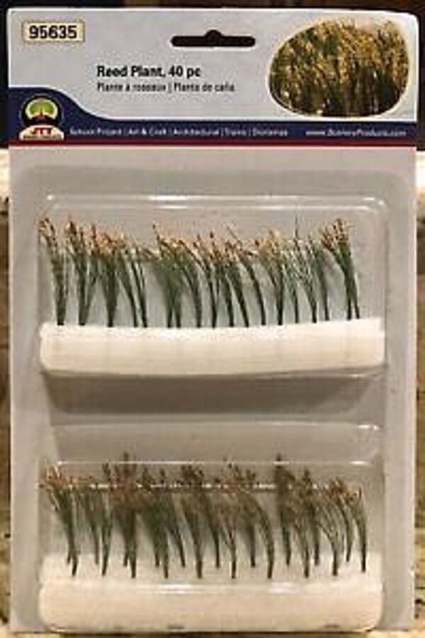 JTT 95635 JTT Scenery O gauge 2 inch Reeds (40 Pack)