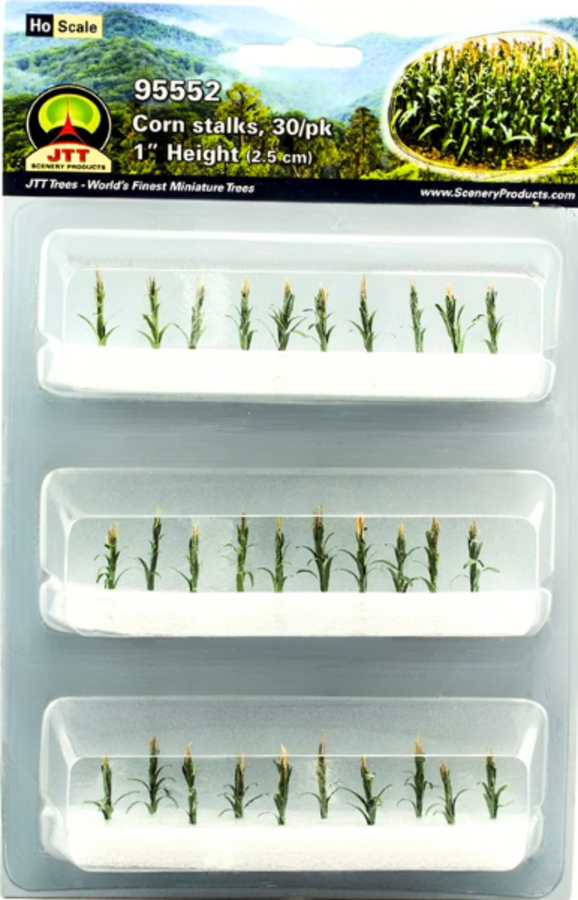 JTT 95552 JTT Scenery Corn Stalks 2.5cm (1