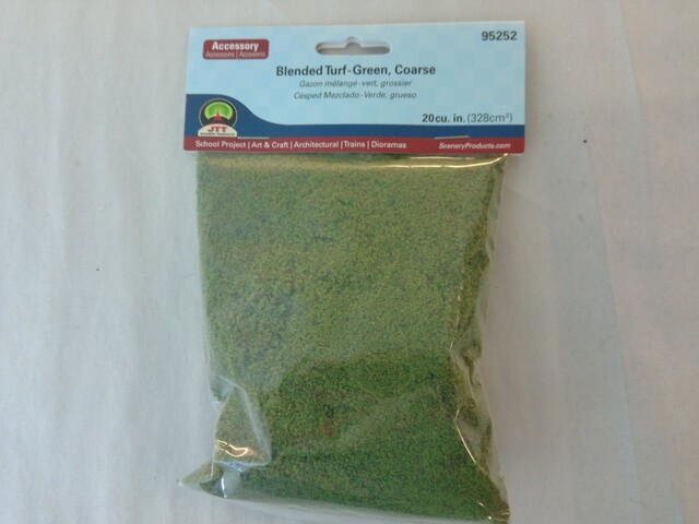 JTT 95252 JTT Scenery Green Blend Coarse Turf